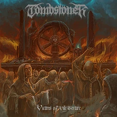 Tombstoner - Victims Of Vile Torture Blue Vinyl Edition