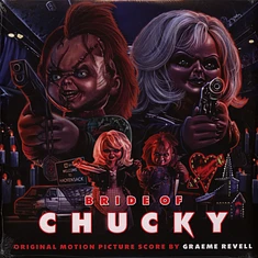 Graeme Revell - OST Bride Of Chucky Lightnin' Strike w/ Splatter & Cloud Orange Vinyl Edition