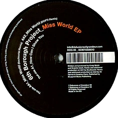 6th Borough Project - Miss World EP