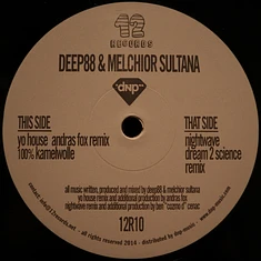 Deep88 & Melchior Sultana - Nightwave / Yo House (Remixes)