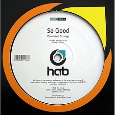 Command Strange - So Good / Get In The Groove