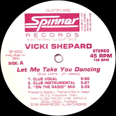 Vicki Shepard - Let Me Take You Dancing / Hold On To My Love