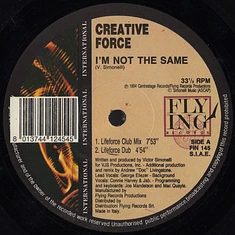 Creative Force - I'm Not The Same