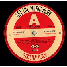 Strictly M.O.R. - Let The Music Play
