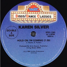 Karen Silver - Hold On I'm Coming / Set Me Free / Nobody Else