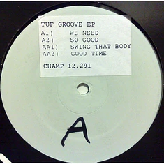 Unknown Artist - Tuf Groove EP