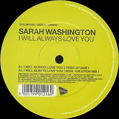 Sarah Washington - I Will Always Love You