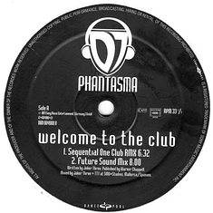 DJ Phantasma - Welcome To The Club