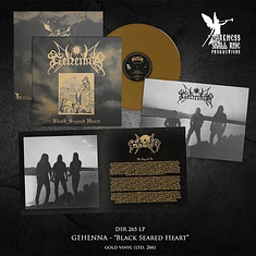 Gehenna - Black Seared Heart Gold Vinyl Edition