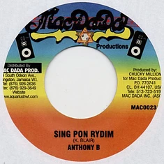 Anthony B - Sing Pon Rydim