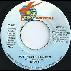 Sizzla - Put The Fire Pon Dem