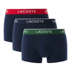 Lacoste - Logo Waist Trunks (Pack of 3)