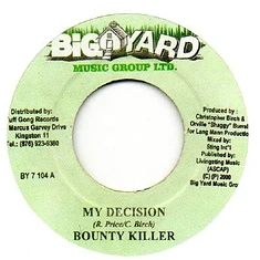 Bounty Killer - My Decision