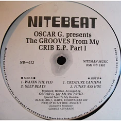 Oscar Gaetan - The Grooves From My Crib E.P. Part I