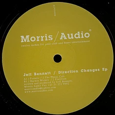 Jeff Bennett - Direction Changes EP