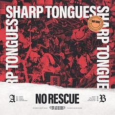 Sharp Tongues - No Rescue Clear Vinyl Edition