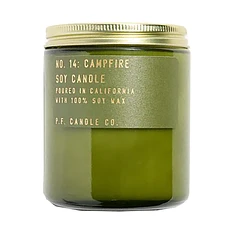 P.F. Candle Co. - Campfire (Green Vault) 7.2 oz Soy Candle