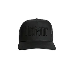 Black Star - Logo Embroidered Meshback Snapback Hat