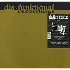 Rhythm Masters Present The Mutator - The Mutator E.P. (DJ Essentials On Plastic)