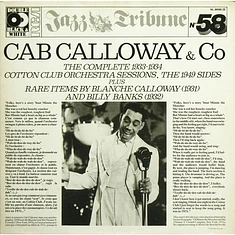 Cab Calloway - Cab Calloway & Co