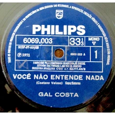 Gal Costa - Você Não Entende Nada