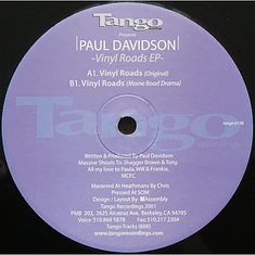 Paul Davidson - Vinyl Roads EP