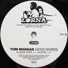 Tom Mangan - Good Words