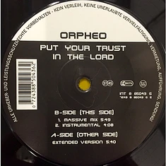 Orpheo - Put Your Trust In The Lord