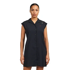 Fred Perry x Amy Winehouse Foundation - Open Collar Shirt Dress