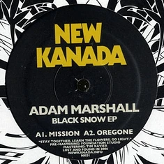 Adam Marshall - Black Snow EP