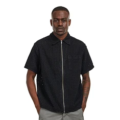 thisisneverthat - Damaged Denim Zip S/S Shirt