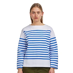 Beams Boy - Naval Stripe Big Boatneck T-Shirt