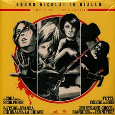 Bruno Nicolai - OST In Giallo Marbled Yellow Vinyl Edition