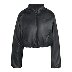 adidas - Pleather Bomber Synthetic Down Jacket