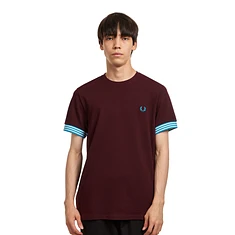 Fred Perry - Striped Cuff T-Shirt