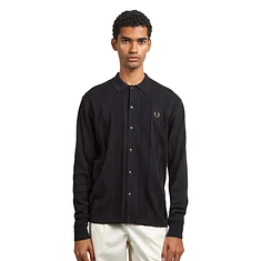 Fred Perry - Button Through Knitted Shirt