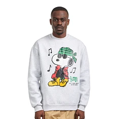 Butter Goods x Peanuts - Music Crewneck