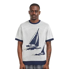 Beams Plus - Knit Tee Box Jacquard