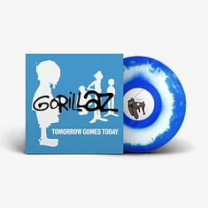 Gorillaz - Tomorrow Comes Today EP White & Blue Color-In-Color Vinyl Edition