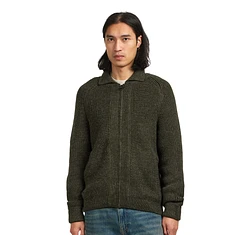 Barbour - Garthman Knitted Zip Through Sweater