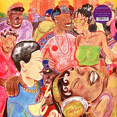 Kokoroko - Tuff Times Never Last Purple Vinyl Edition Poster