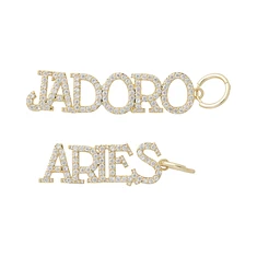 Aries - J'Adoro Aries Paved Earring