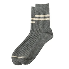 ROTOTO - Merino Lambs Wool Stripe Socks