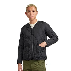 TAION - Military Zip V Neck Down Jacket