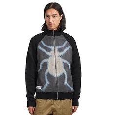 Butter Goods - Beetle Zip-Thru Knit Sweater