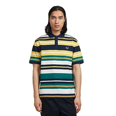 Fred Perry - Striped Relaxed Polo Shirt