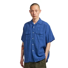 Beams Plus - Open Collar 1/40 Linen