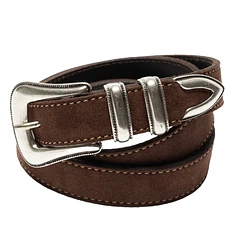 Nudie Jeans - Western Suede Silver Belt