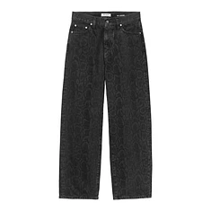 Carhartt WIP - W' Snake Arin Pant "Smith" Denim, 13.5 oz