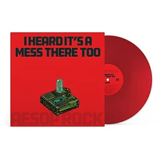 Aesop Rock - I Heard It's A Mess There Too Apple Red Vinyl Edition